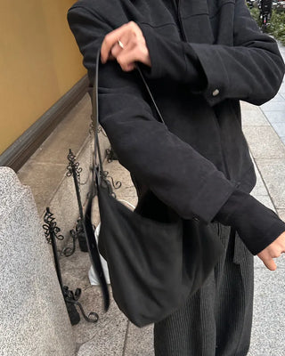 Suede Shoulder & Crossbody Bag