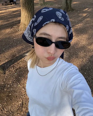 Paisley pattern bandana
