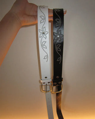 Cubic Flower Ethnic Belt