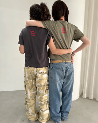 (ORIGINAL) Double Ladybird Half-Sleeve T-Shirt