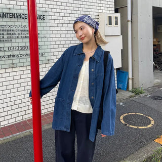 Cotton wide-leg pants