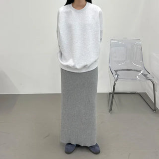 Round balloon sweatshirt