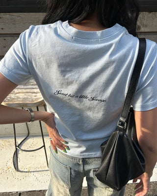 [1st Re-release] (ORIGINAL) Strawberry Lettering Slim T-Shirt