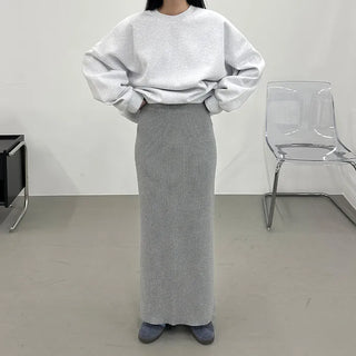 Round balloon sweatshirt