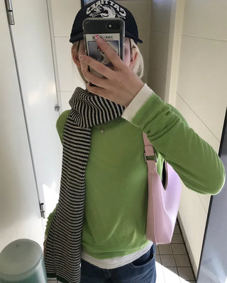 Tencel Basic Long Sleeve T-Shirt