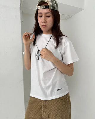 (ORIGINAL) Block Logo Basic Half T-Shirt