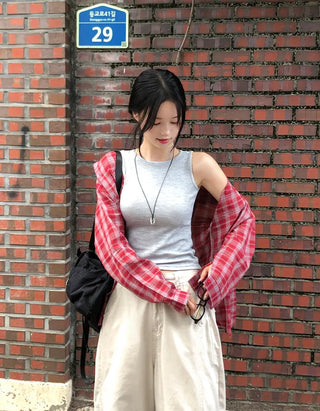 [8 colors] Basic Daily Sleeveless