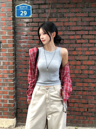 [8 colors] Basic Daily Sleeveless
