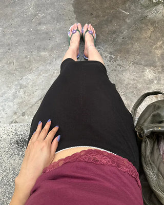 Waist mini skirt wrap pointe skirt