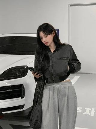 [3 colors] Pleated wide training pants