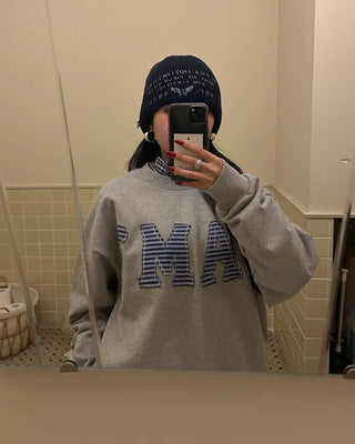 (Unisex) Border BAM Patch Sweatshirt
