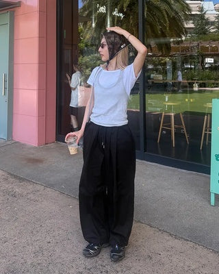 (Unisex) Cotton Parachute Pants