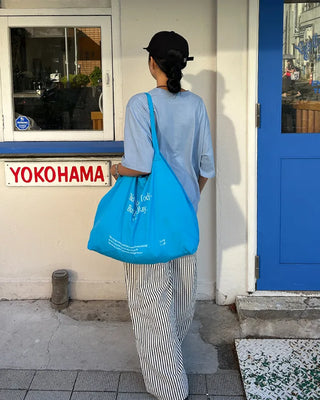 Lettering Square Big Tote Bag
