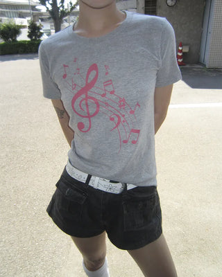 [3rd Re-release] (ORIGINAL) Musical Slim Fit T-Shirt