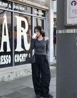 [UNISEX] String Cargo Pants