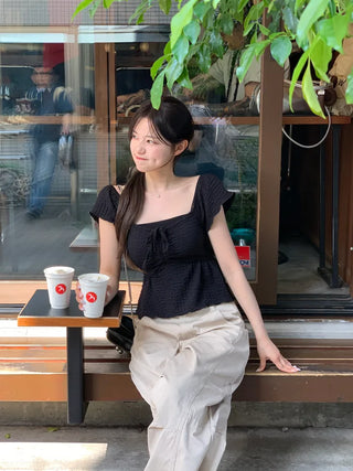 Ribbon Butterfly Blouse