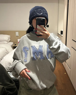 (Unisex) Border BAM Patch Sweatshirt