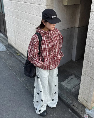 Star-embellished jogger sweatpants