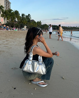 Round Bold Beach Sandals