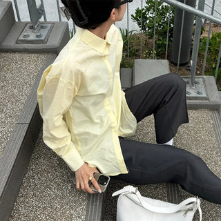 Pastel-colored shirt