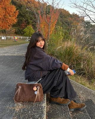 Drawstring high-neck zip-up jacket