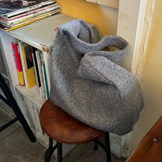 Boucle Texture Shoulder Bag