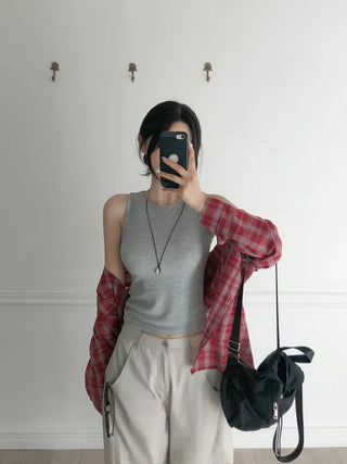 [8 colors] Basic Daily Sleeveless