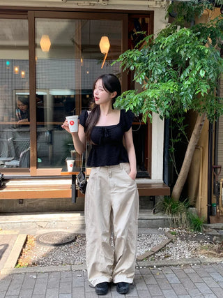 Ribbon Butterfly Blouse