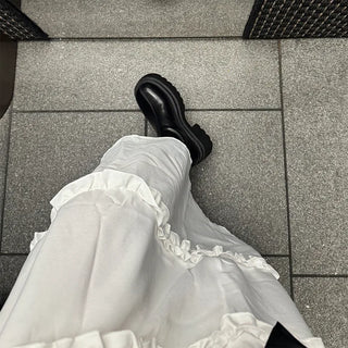 Slit-line platform boots
