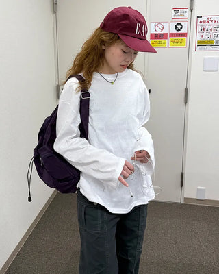 Basic long-sleeve T-shirt