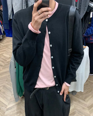 Basic Round Cardigan