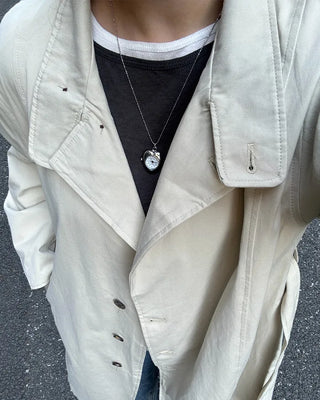Watch pendant necklace