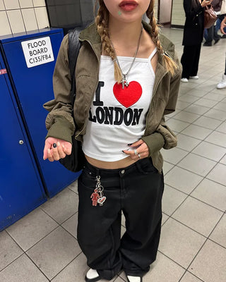 Wide Rib Corduroy Semi-Cropped Blouson Jacket