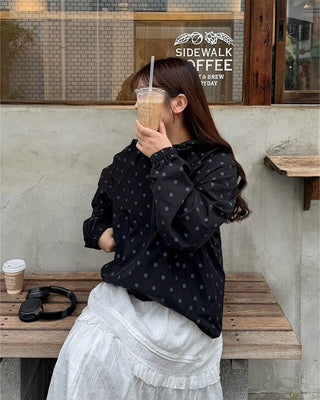 Polka Dot Mountain Hooded Parka