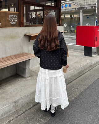 Polka Dot Mountain Hooded Parka
