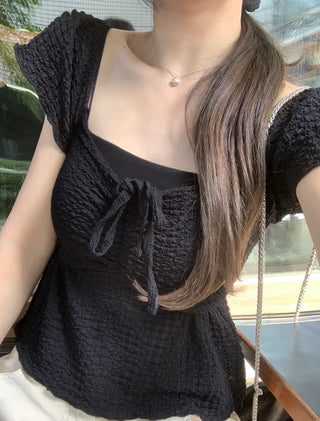 Ribbon Butterfly Blouse