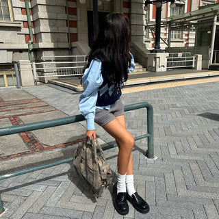 Vintage Boston Shoulder and Tote Bag