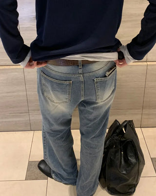 Unique leather style belt