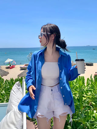 Summer Oversized Shirt (8 colors)