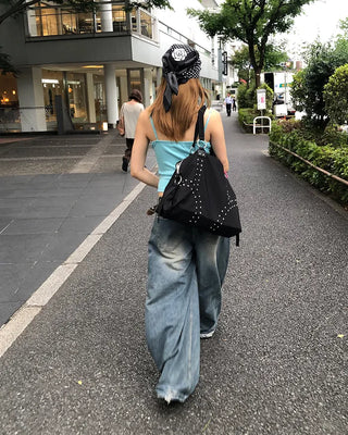 Monochrome Poika Dot Scarf