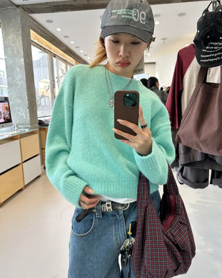 Tartan check one-shoulder hobo bag