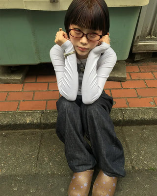 Summer Rigid Wide Denim Pants