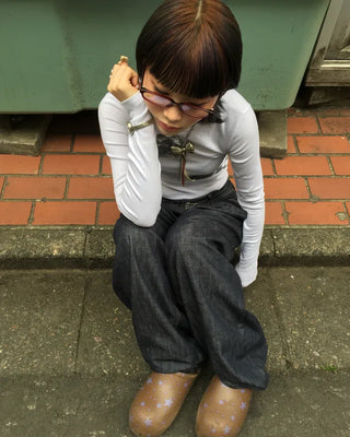 Summer Rigid Wide Denim Pants