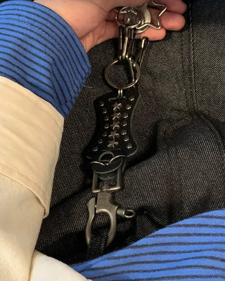 Star Studded Keyring