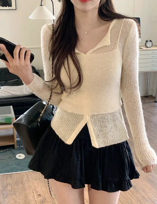 [With inner shorts] Frill skirt