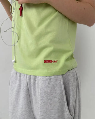 (ORIGINAL) Block Logo Basic Half T-Shirt