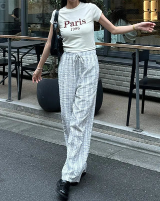 Paris crop t-shirt