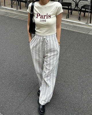 Paris crop t-shirt