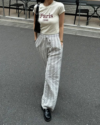 Paris crop t-shirt