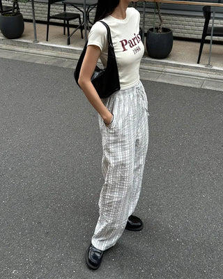 Paris crop t-shirt